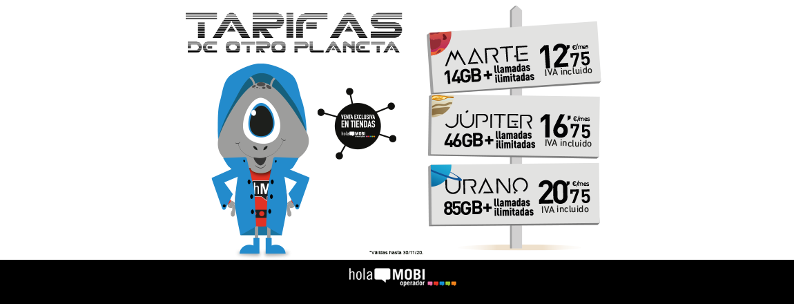 Tarifas holaMOBI Promo